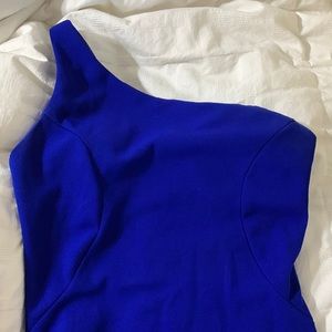 Prom dress. Royal blue. Worn Once. Has been altered to my size, I am 5’4, 118 lb
